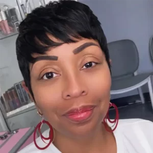 A customer with a testimonial